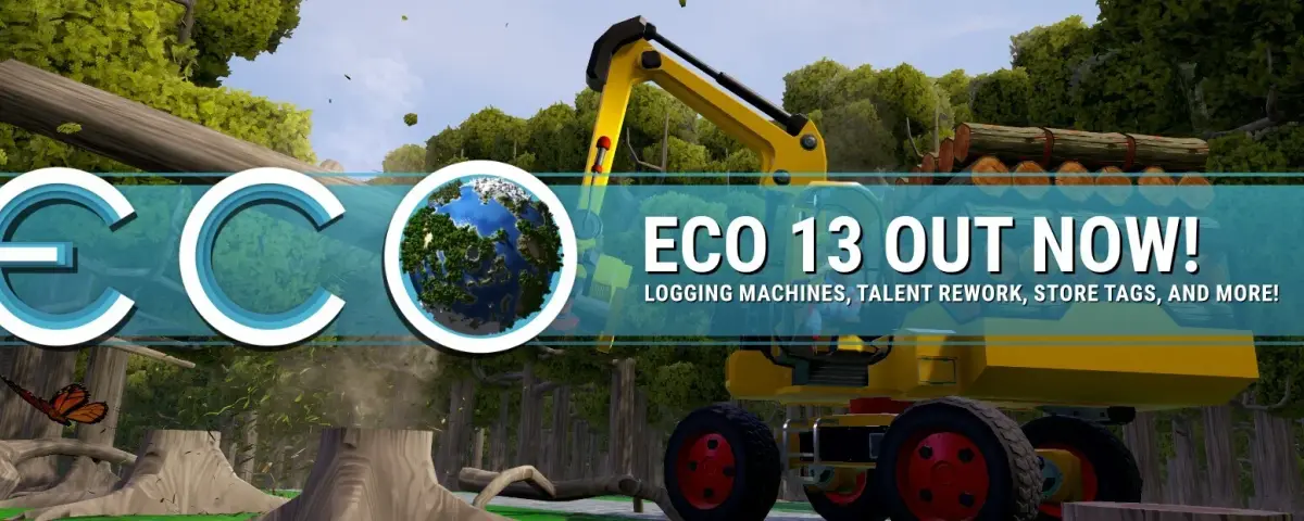 Eco Update 13 : machines de bûcheronnage et refonte de la progression