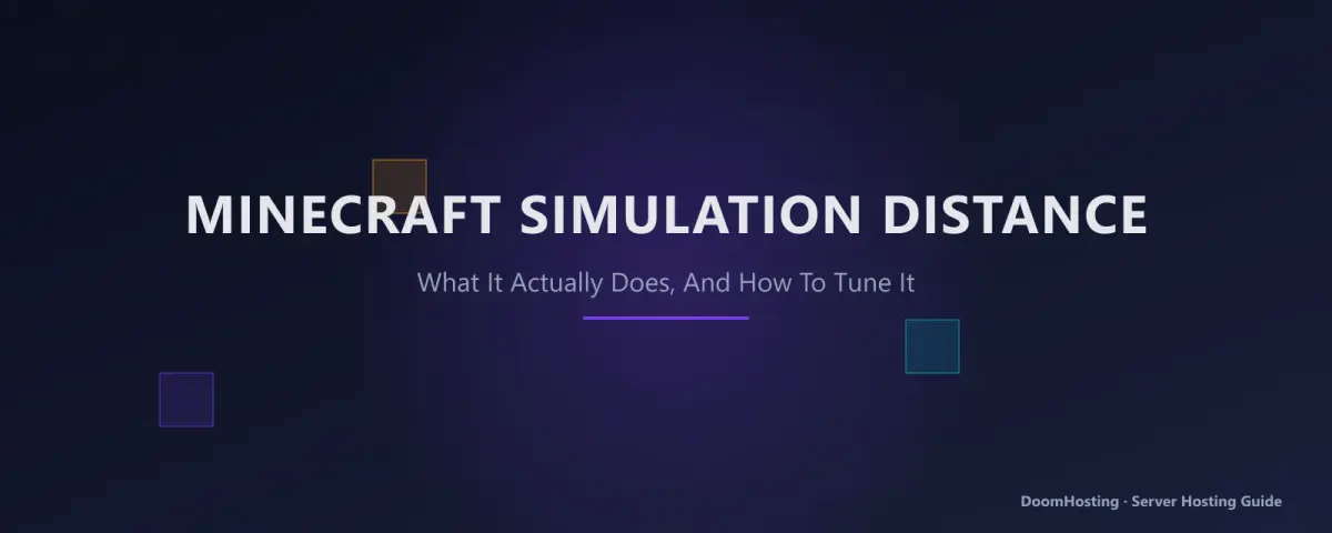 Simulation distance Minecraft : à quoi ça sert et comment la régler