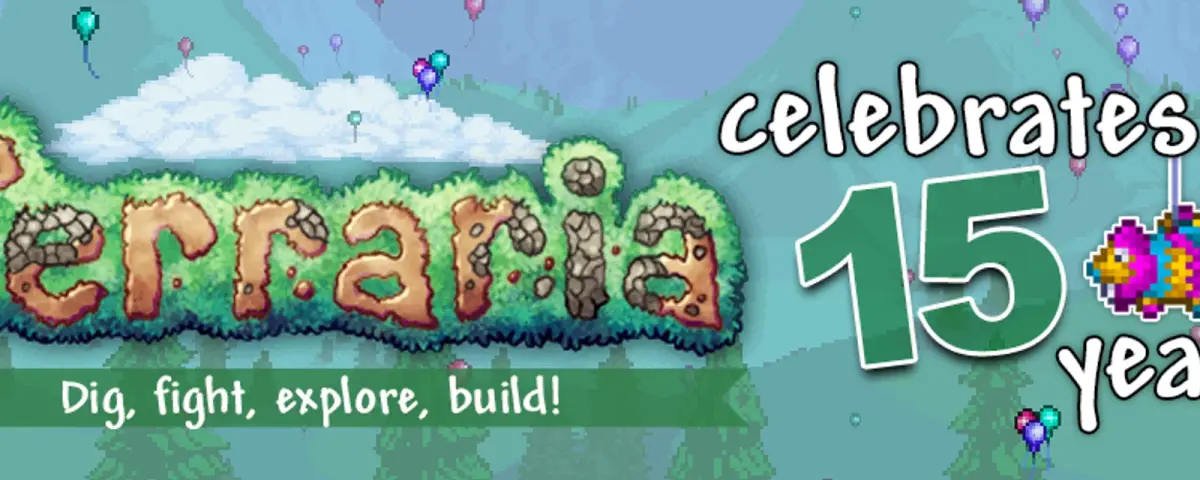 Terraria fête ses 15 ans : 70 millions de ventes et crossplay à venir