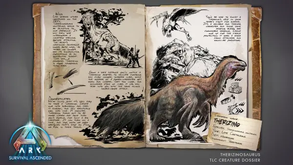 ARK Ascended : TLC du Therizinosaurus + Community Crunch 517 (31 juillet 2026)
