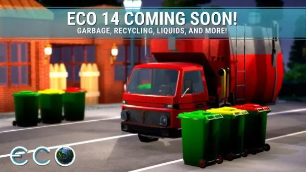 Eco Update 14 : déchets, recyclage et playtest ouvert (juillet 2026)