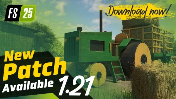 Farming Simulator 25 patch 1.21 : correctifs Precision Farming (juillet 2026)