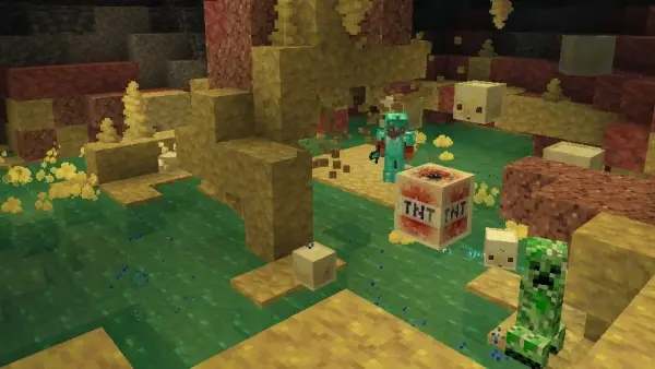 Minecraft 26.2 snapshot 5 : geysers, cubes de soufre explosifs